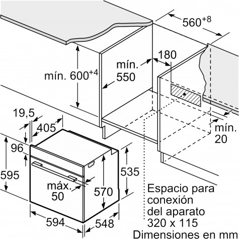 ������������� ������� ���� Bosch HBG536EW3