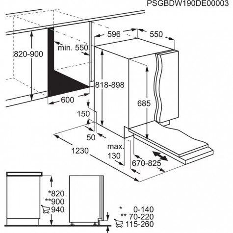 ������������ ������������� ������ AEG FSE74707P