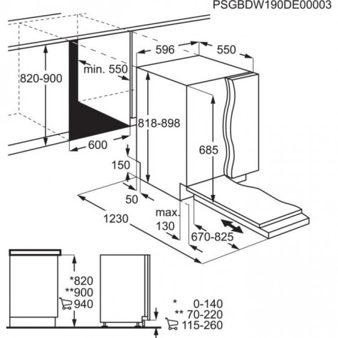 ������������ ������������� ������ AEG FHK74707P