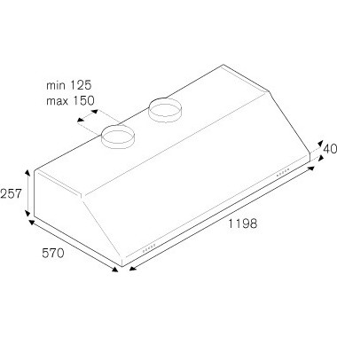 ������������ ������� Bertazzoni KU120PRO2XA
