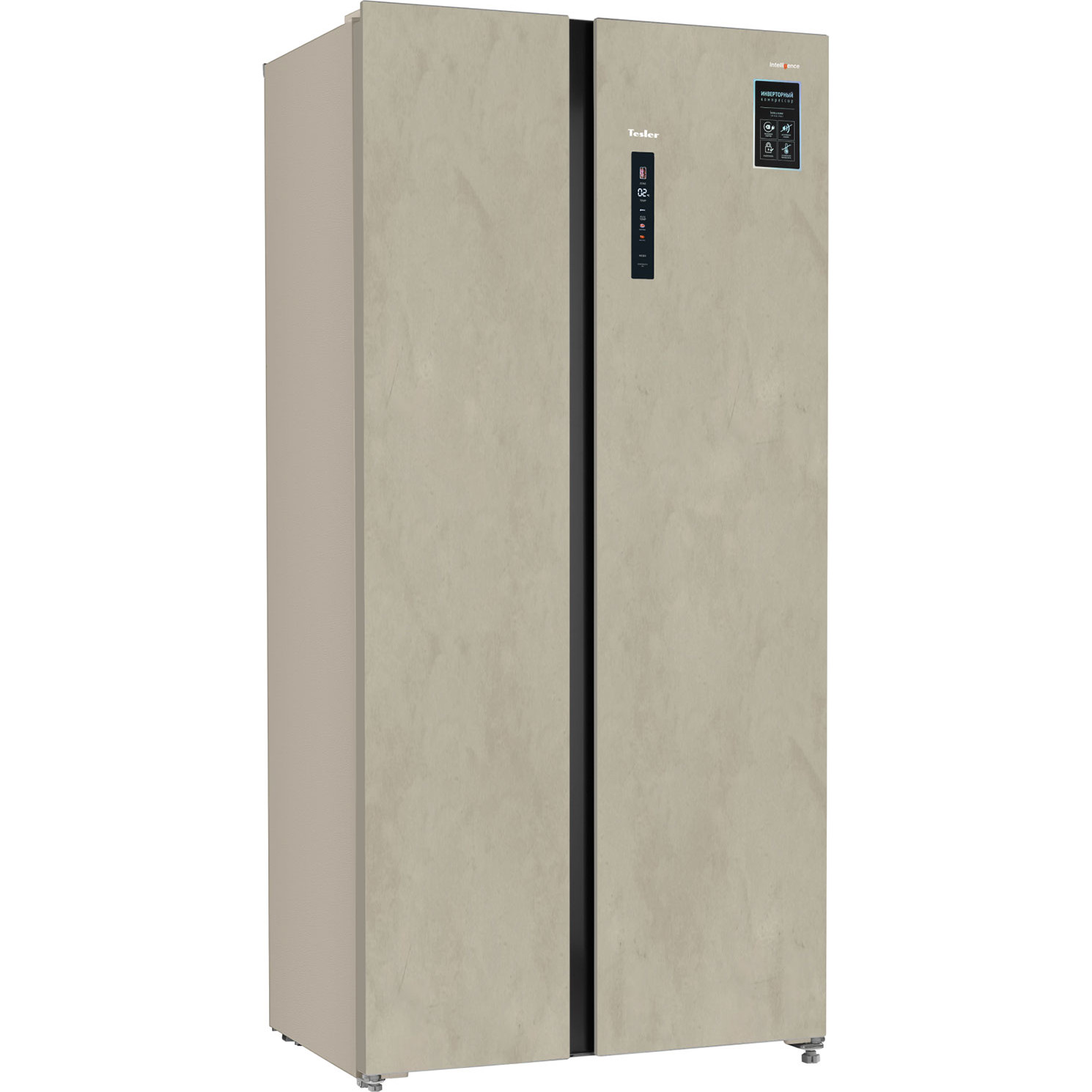 ����������� Side-by-Side Tesler RSD-537BI MARBLE BEIGE