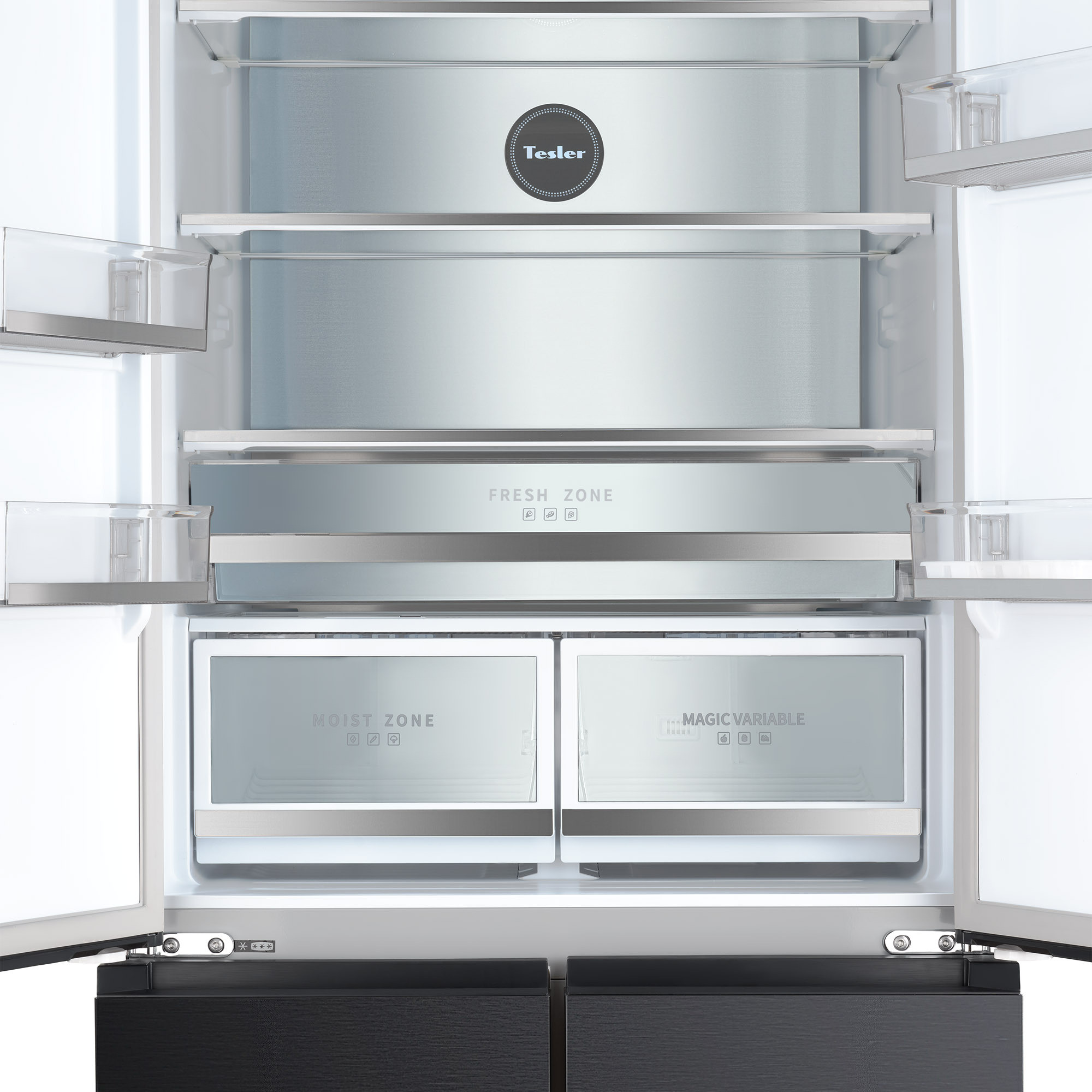 ����������� TESLER RFD-427BI SPARKLING GREY