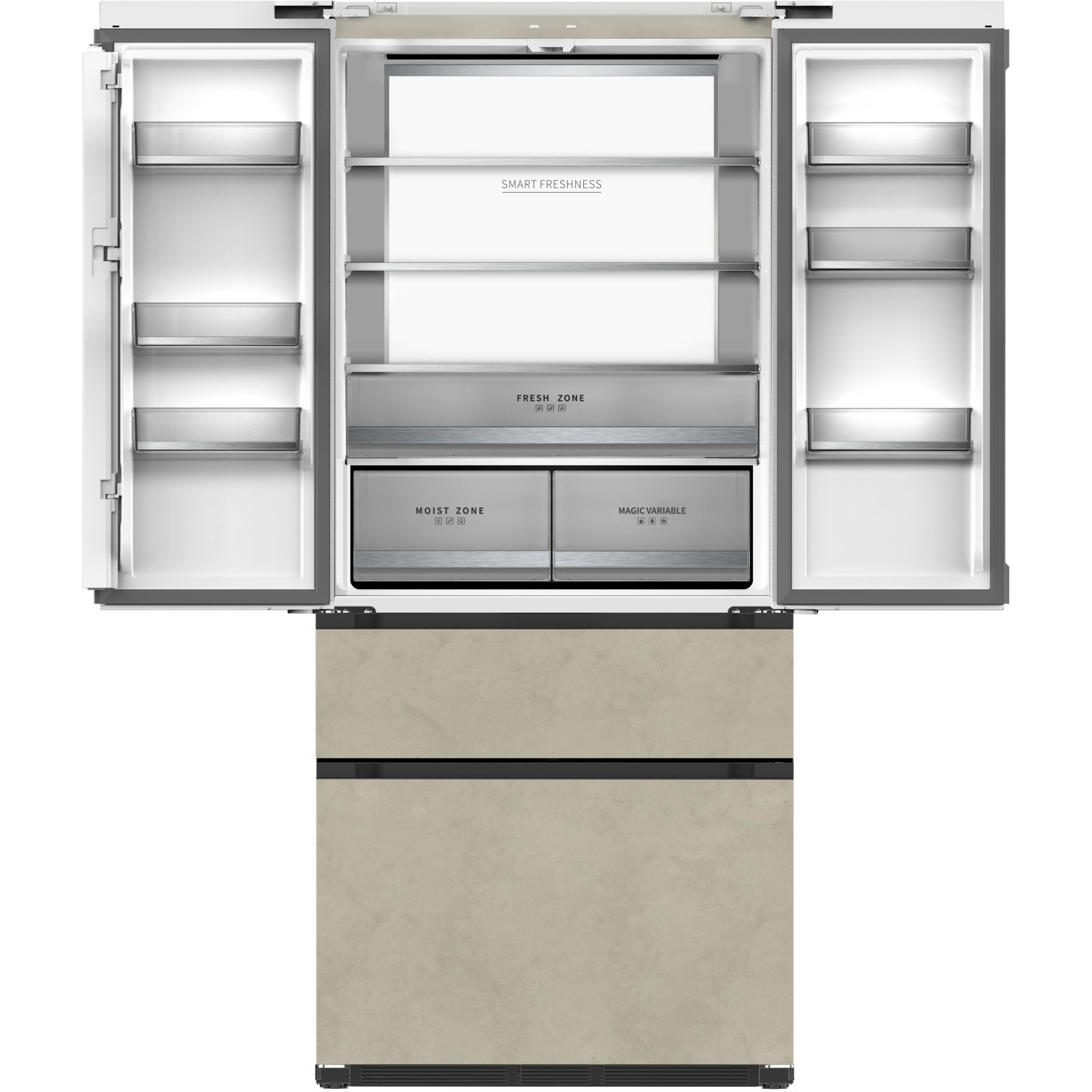 ����������� TESLER RFD-517BI MARBLE BEIGE