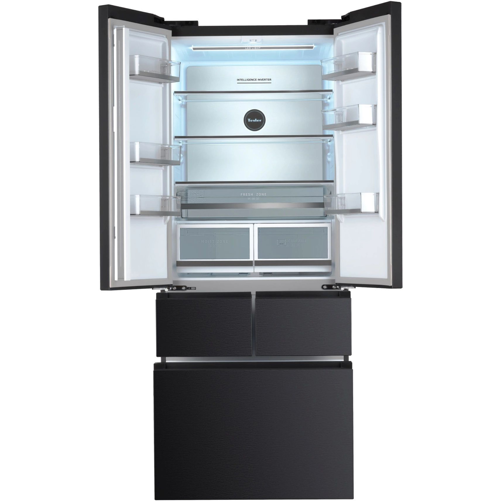 Холодильник Tesler RFD-427BI GRAPHITE