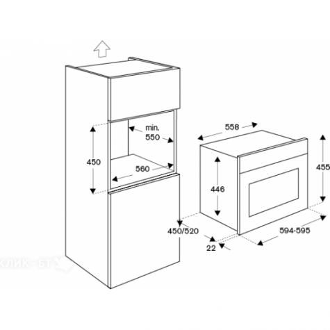 ���������� ������� ���� Bertazzoni F457MODVTZ