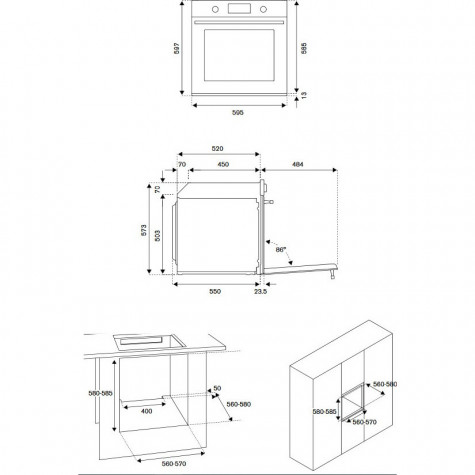������� ���� Bertazzoni F6011PROVPTN/23