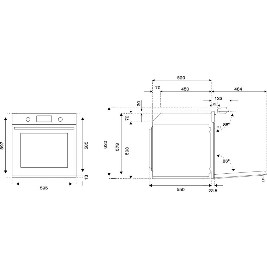 ������� ���� Bertazzoni F6011PROVPTX/23