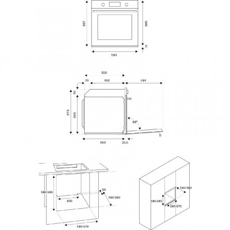 ������� ���� Bertazzoni F6011MODPLC/23