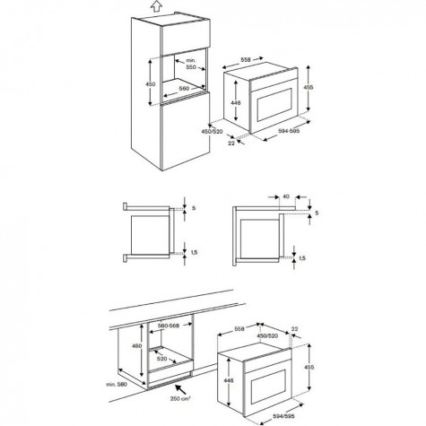 ���������� ������� ���� � ��� Bertazzoni F457HERMWTNE