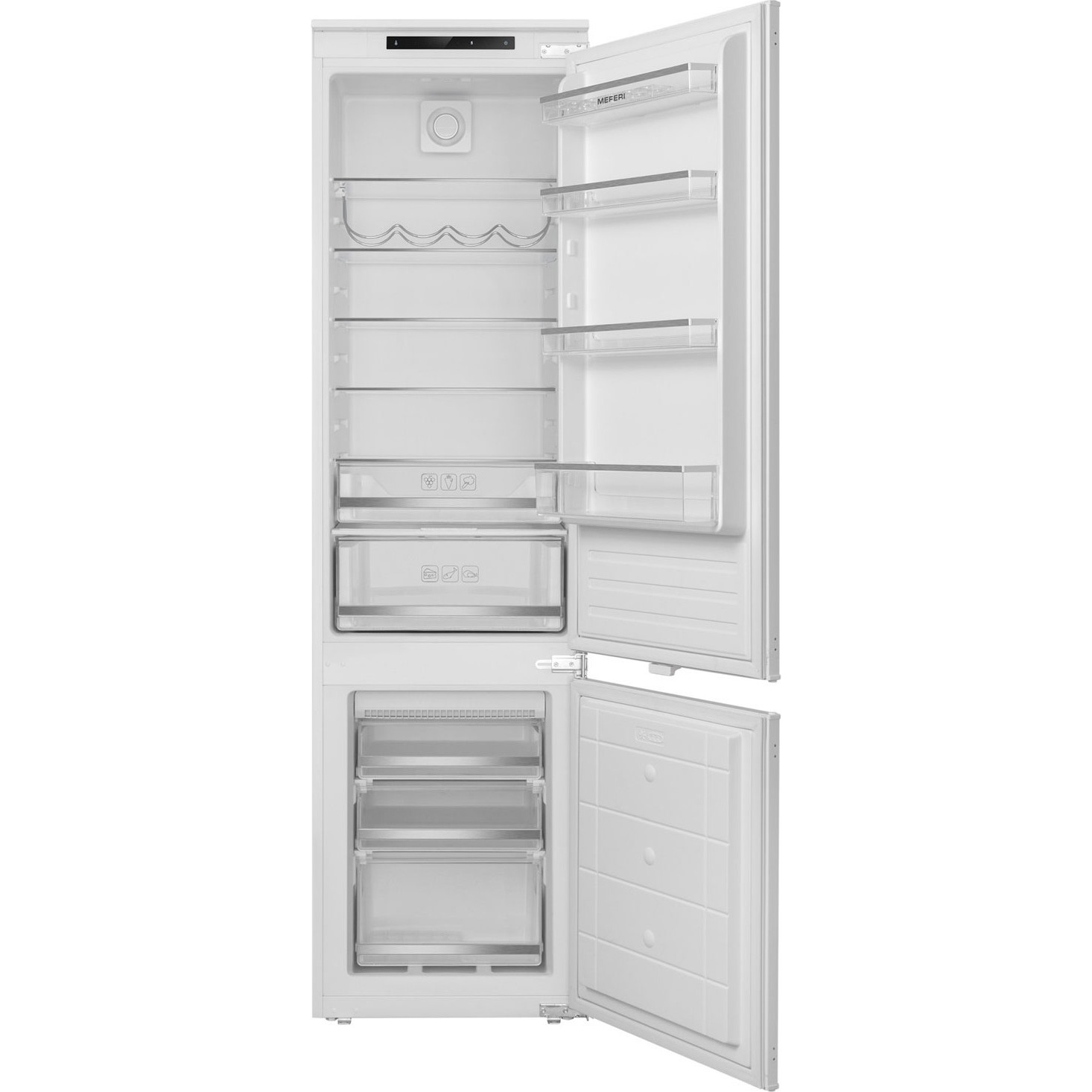 ����������� ������������ MEFERI MBR193 COMBI NO FROST POWER