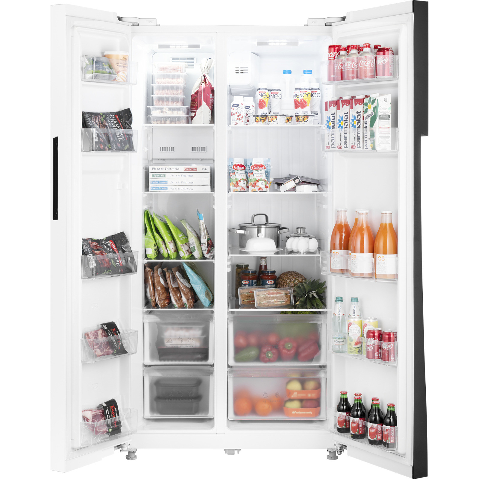 ����������� Weissgauff WSBS 550 Inverter NoFrost White