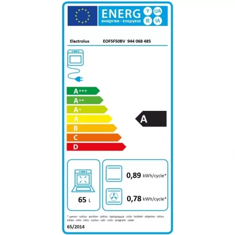 ������������� ������� ���� Electrolux EOF5F50BV �����