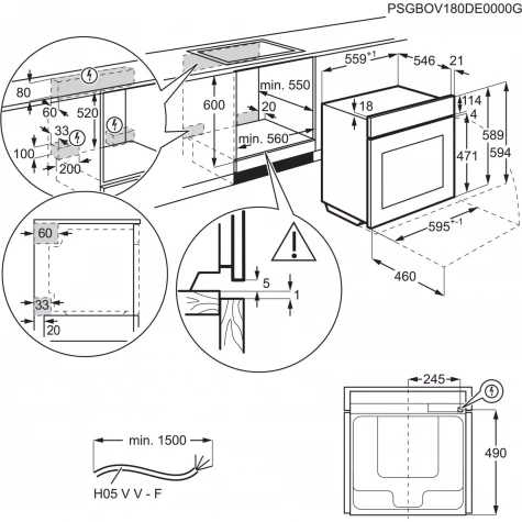 ������������� ������� ���� Electrolux KOAAS3ST ������
