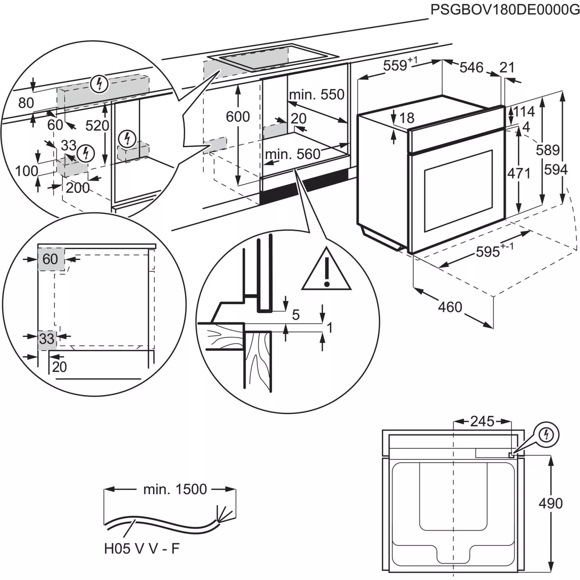 ������������� ������� ���� Electrolux KOAAS3ST ������