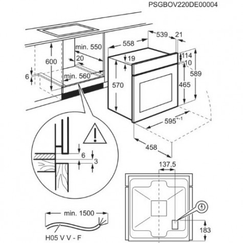 ������������� ������� ���� Electrolux EOH2H00BX ����������� �����