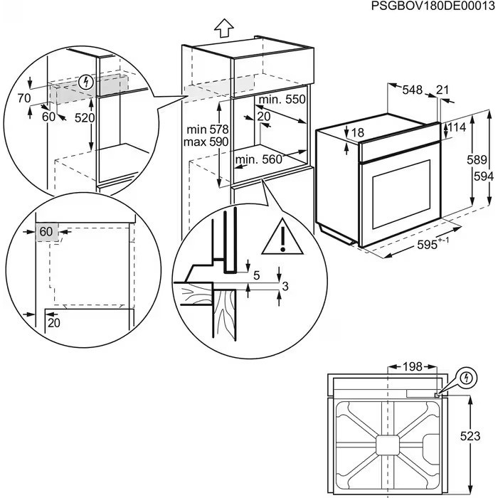 ������������� ������� ���� Electrolux EOE7C31Z
