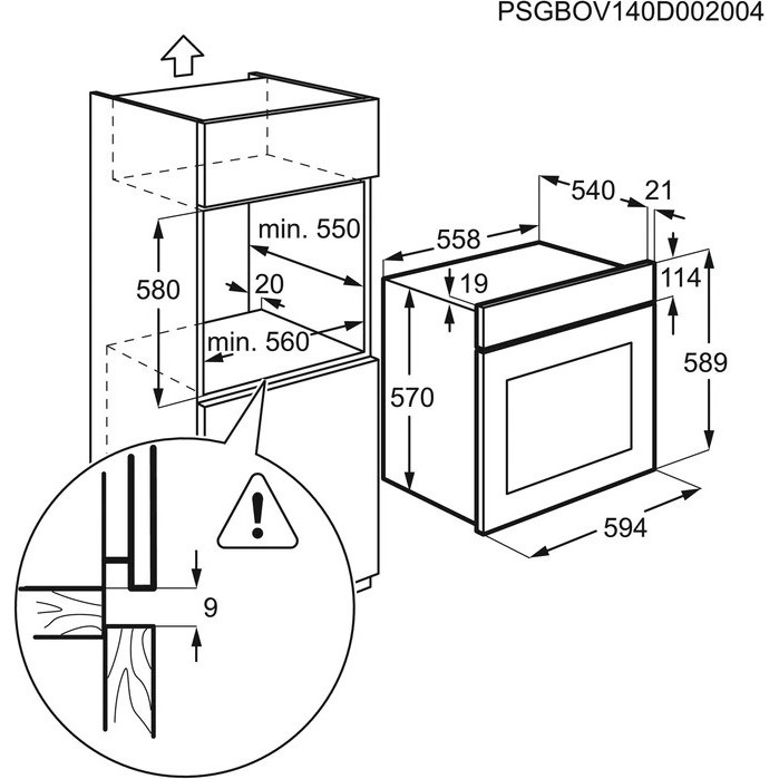 ������������� ������� ���� Electrolux OEF5C50X