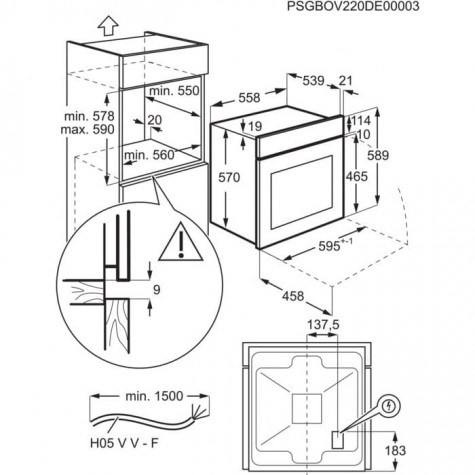 ������������� ������� ���� Electrolux EOF3H50BX