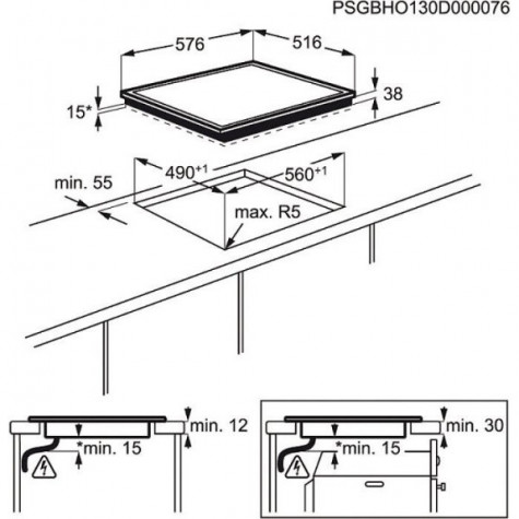 ������������� �������� ������ Electrolux EHF6240XXK