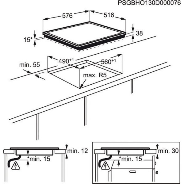 ������������� �������� ������ Electrolux EHF6240XXK