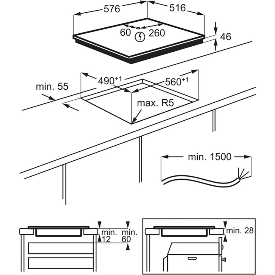 ������������ �������� ������ Electrolux EIV6340X