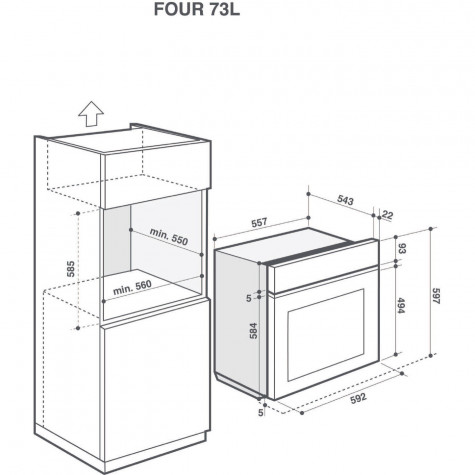 ������������� ������� ���� Brandt BOH1222BB