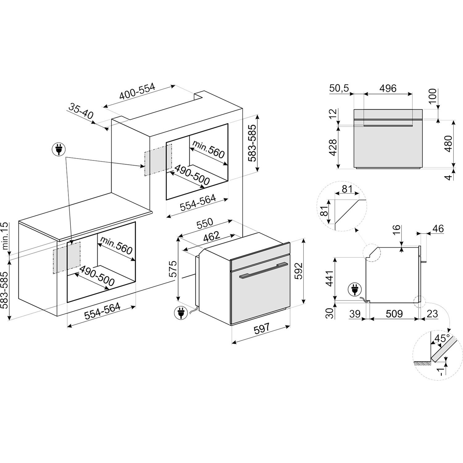 ������������� ������� ���� Smeg SO6104S4PG