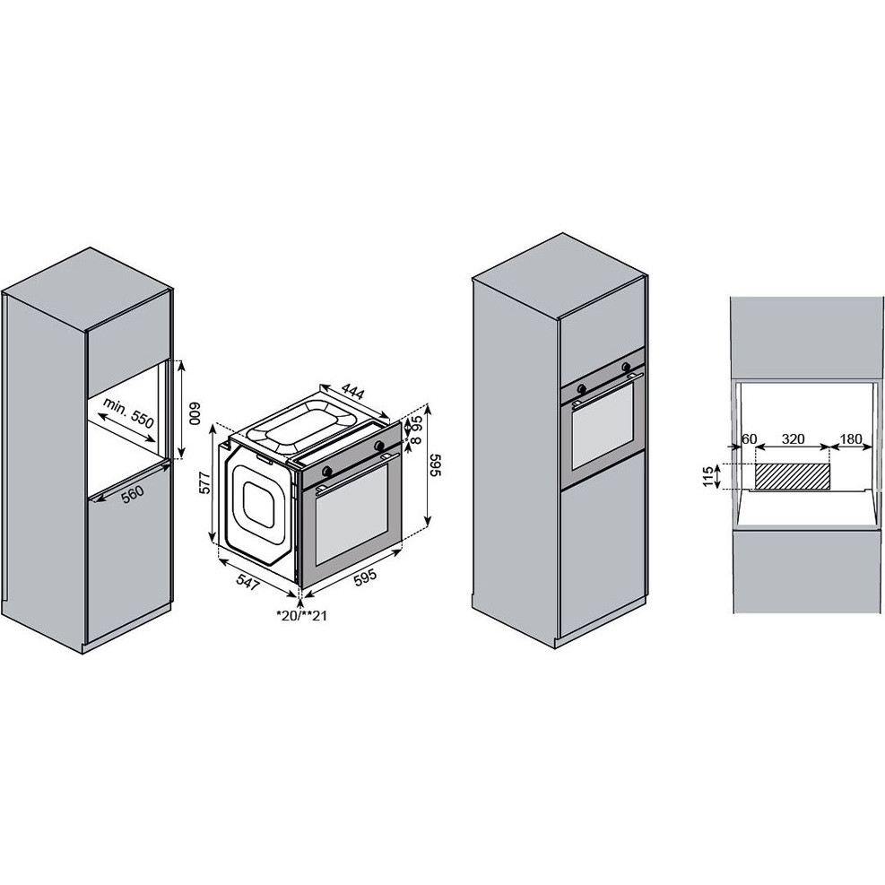 ������������� ������� ���� Kuppersberg HO 603 B