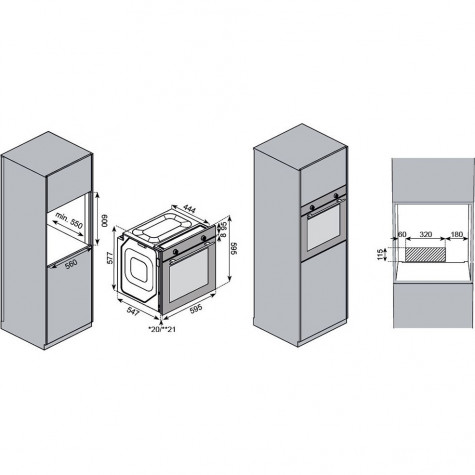 ������������� ������� ���� Kuppersberg HO 603 BX