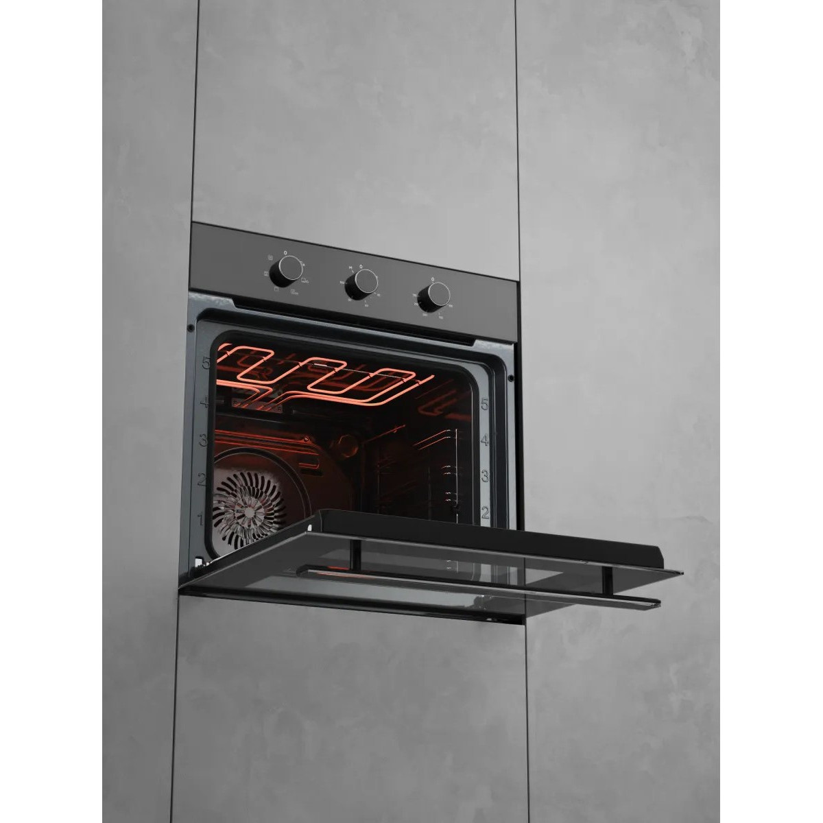 ������������� ������� ���� Kuppersberg HO 603 Black glass