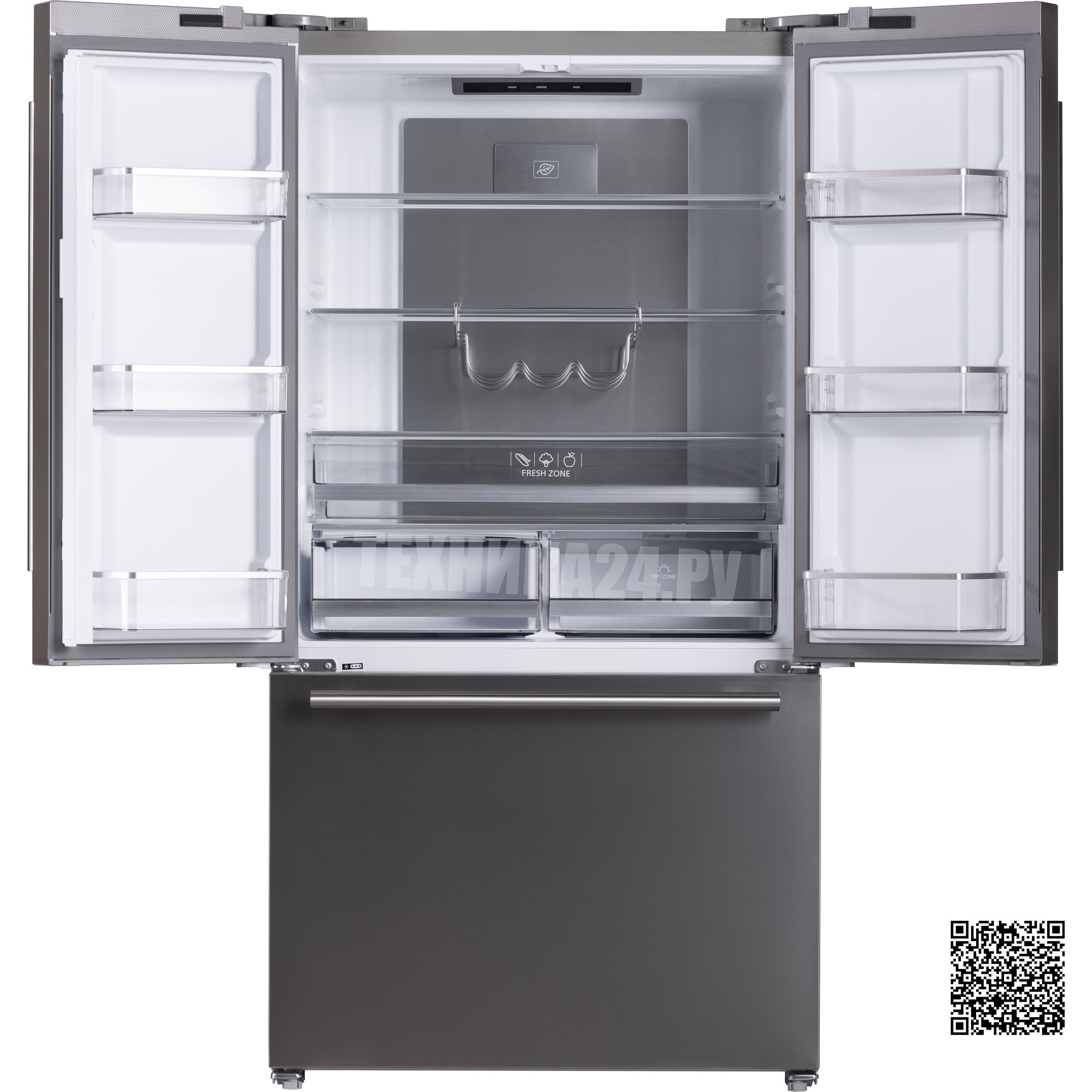 ����������� Side-By-Side ����������� Ledum LRA-581 X (����������� �����), Total No Frost
