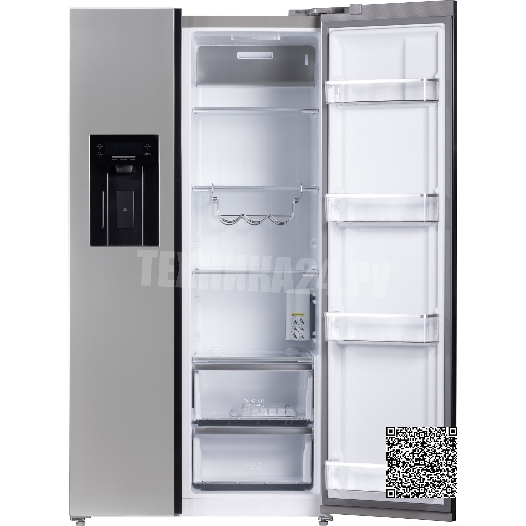 ����������� Side-By-Side ����������� Ledum LRSD-541 X � ����������� (����������� �����), Total No Frost