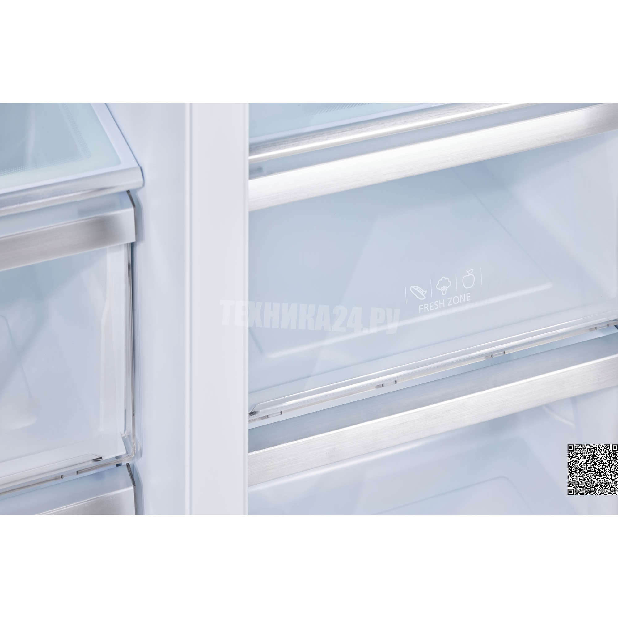 ����������� Side-By-Side ����������� Ledum LRSD-541 X � ����������� (����������� �����), Total No Frost