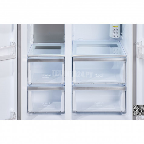 ����������� Side-By-Side ����������� Ledum LRSD-541 BG � ����������� (������ ������), Total No Frost