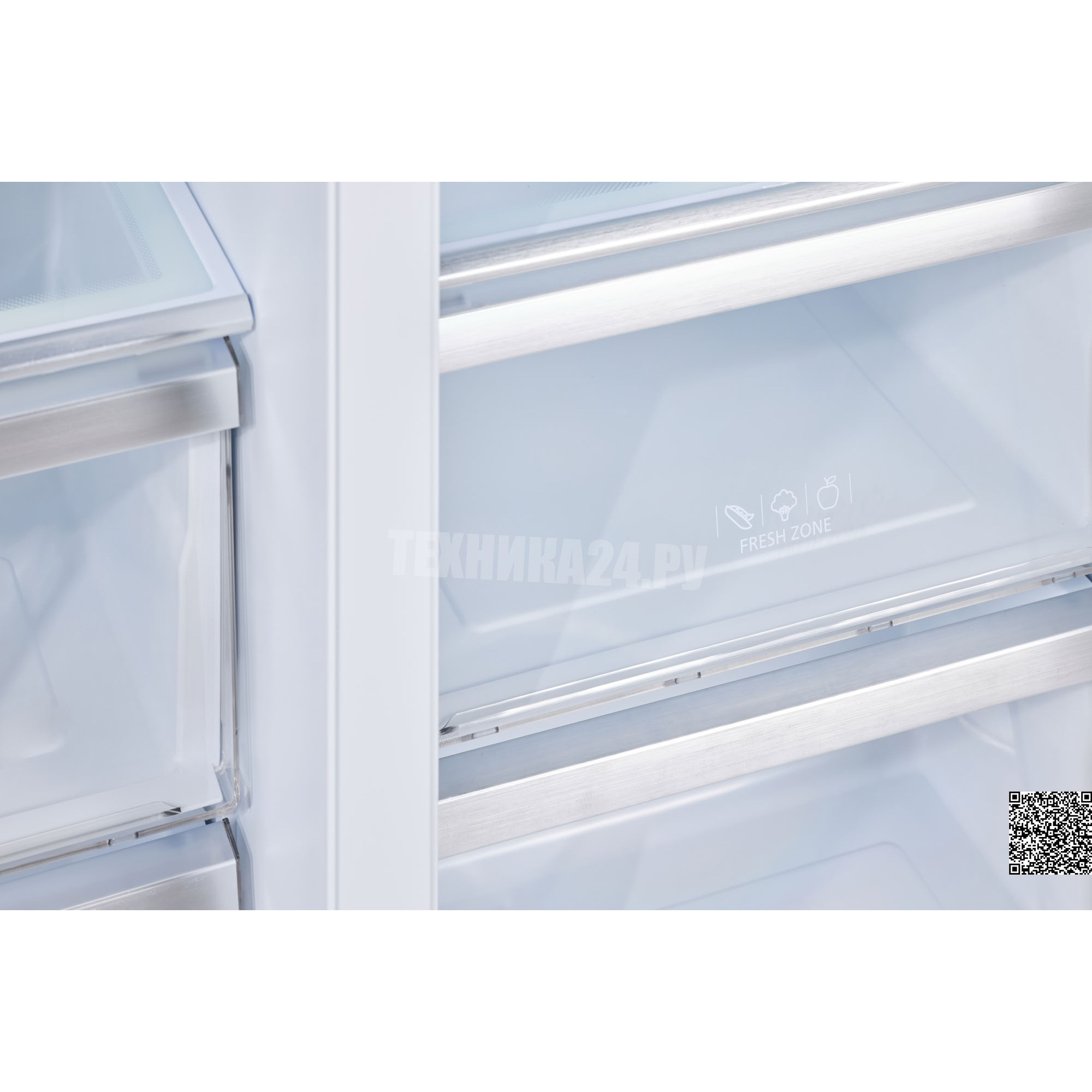 ����������� Side-By-Side ����������� Ledum LRSD-541 BG � ����������� (������ ������), Total No Frost