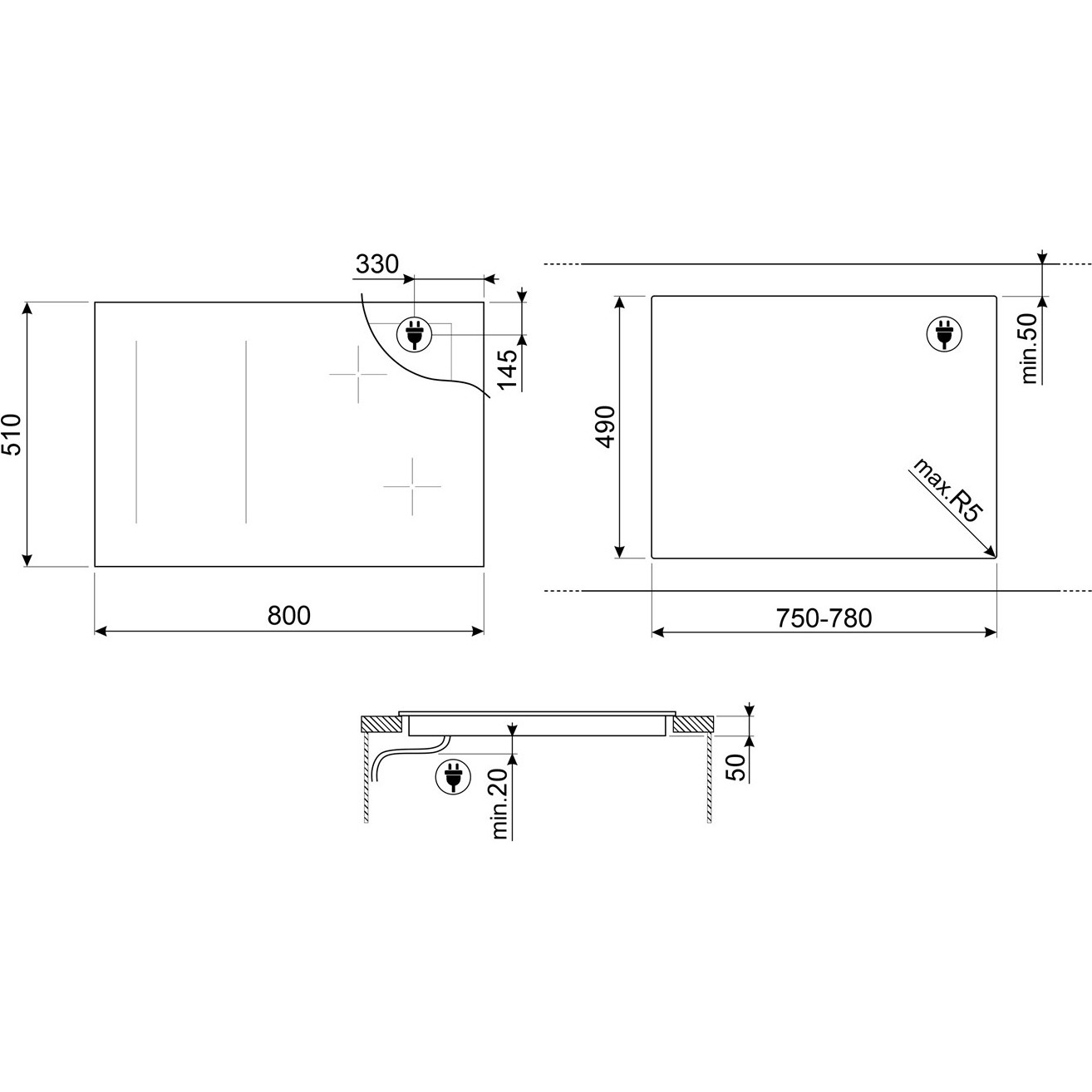 ������������ �������� ������ Smeg SIM3864D