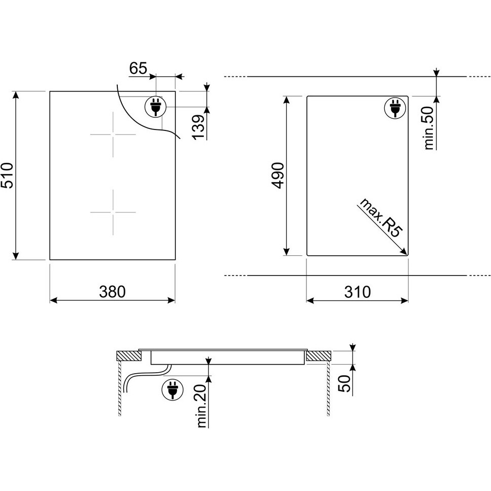 ������������ �������� ������ Smeg SIM3323D