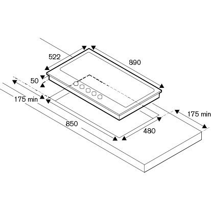 ������� �������� ������ Bertazzoni P905CPROX