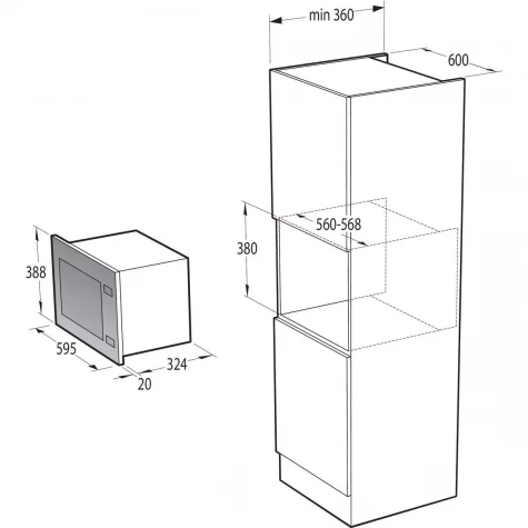 ������������ ������������� ���� Gorenje BM201AG1X