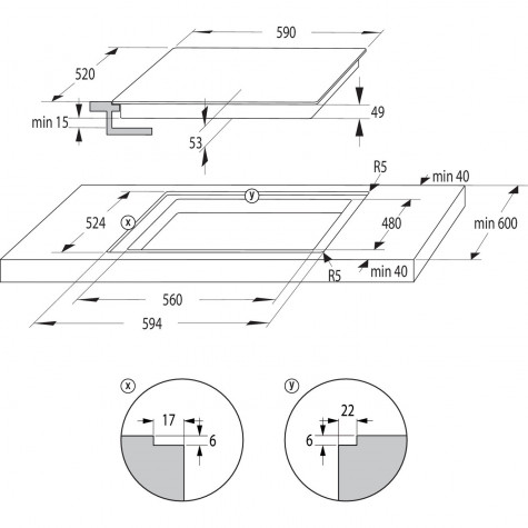 ������������ �������� ������ Gorenje GI6432BSCE