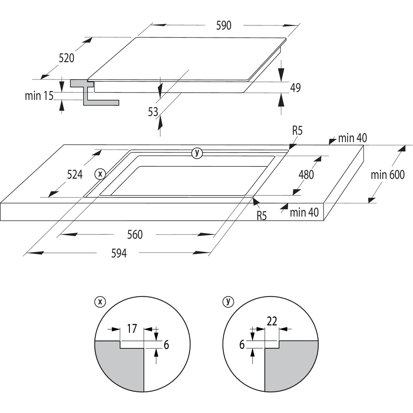 ������������ �������� ������ Gorenje GI6432BSCE
