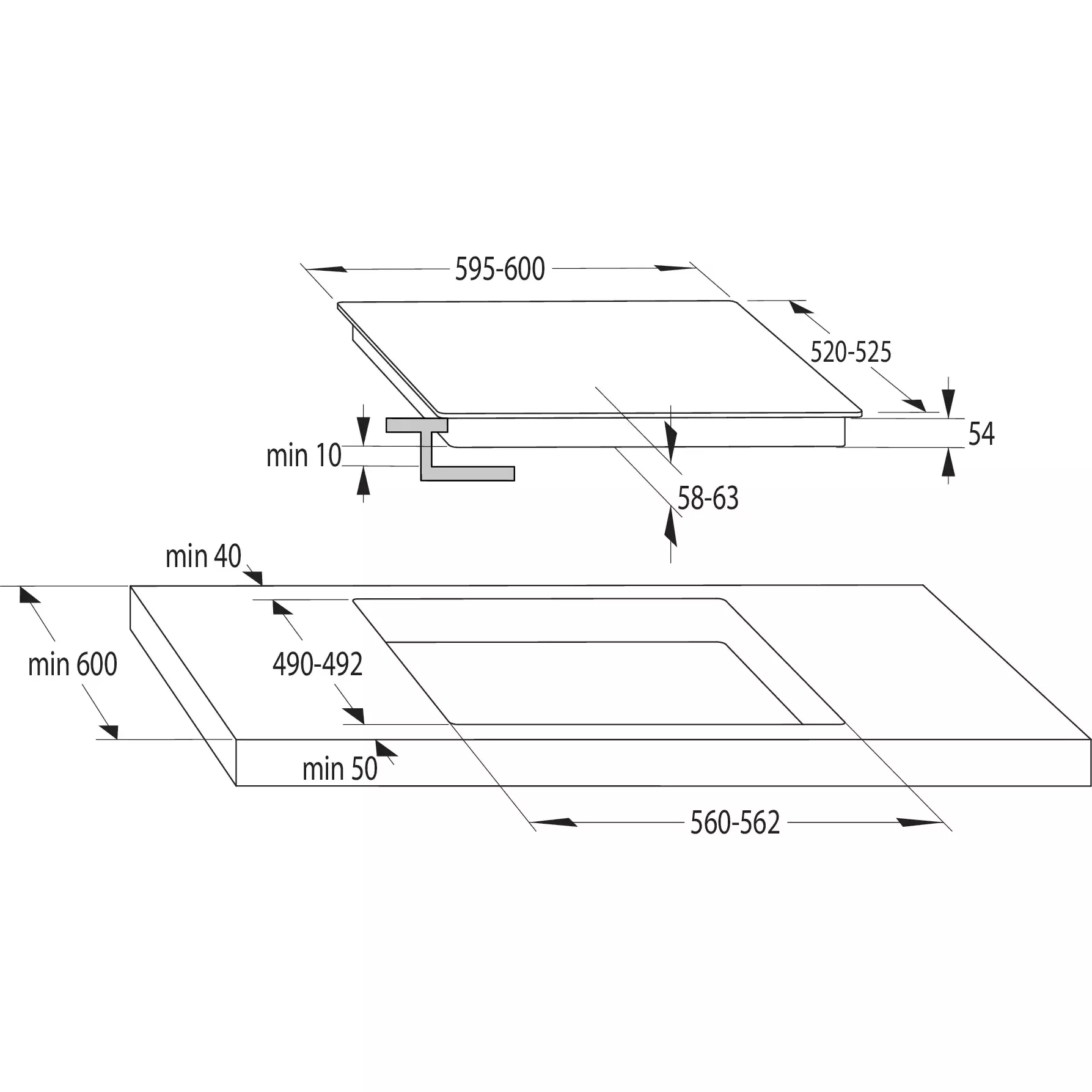 ������������ �������� ������ Gorenje GI6421SYW