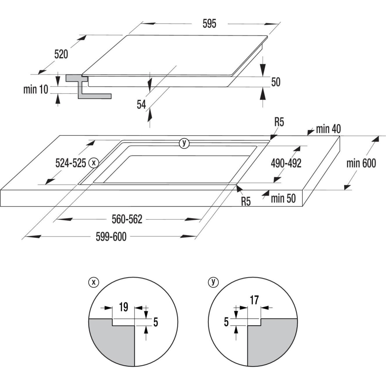 ������������ �������� ������ Gorenje GI6443BSCWF
