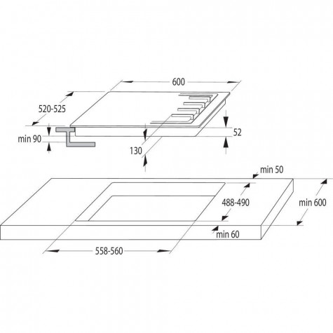 ������� �������� ������ Gorenje GE681X