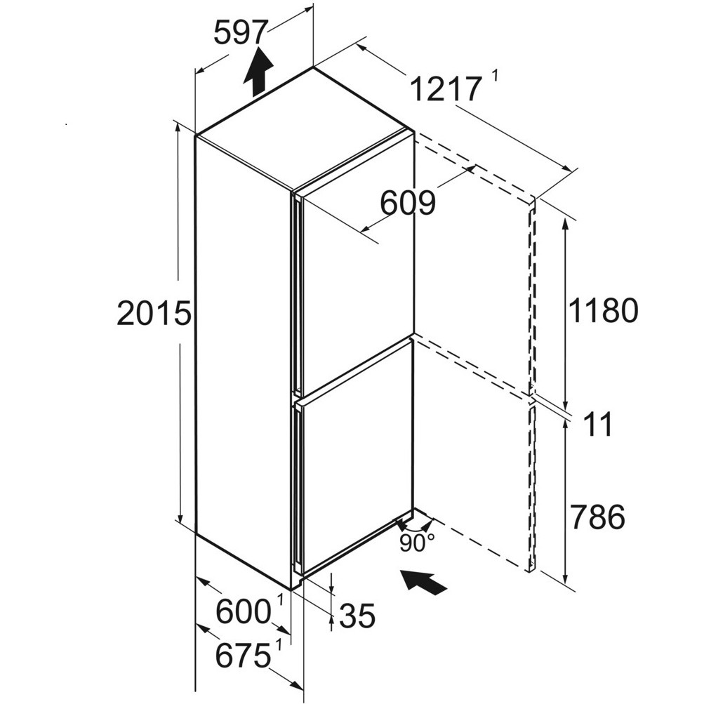 ������������ ����������� Liebherr CNd 5703 NoFrost
