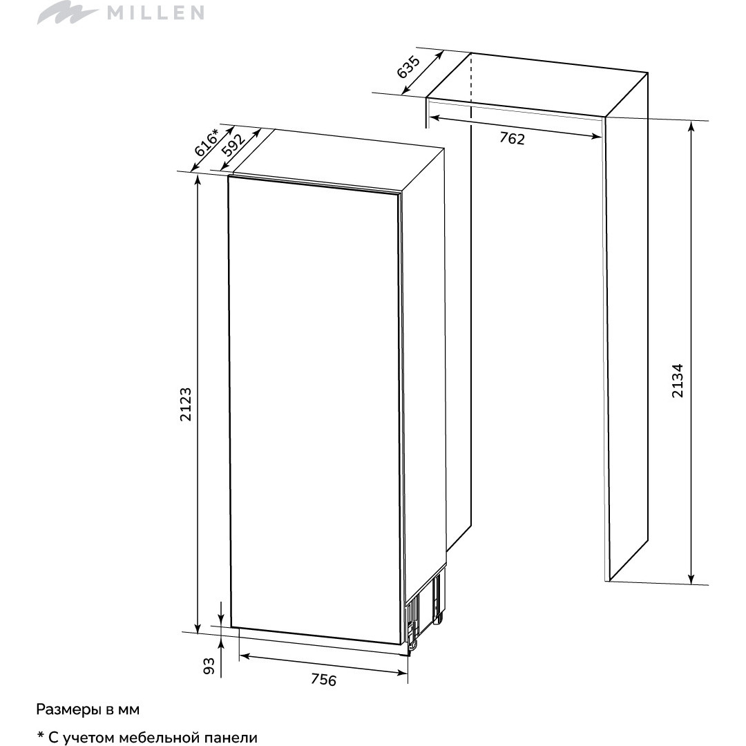������������ ����������� MILLEN MBI470SDMaxPro