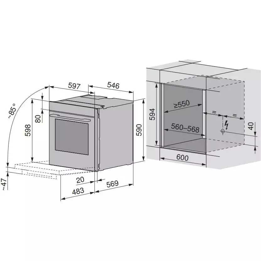 ������� ���� V-ZUG CombairSteamer V6000 60 CS6T-23049 �������