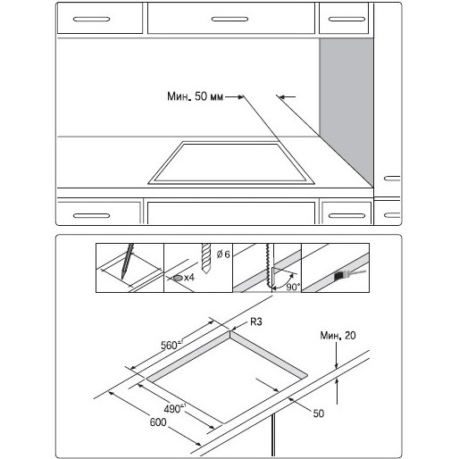 ������������� �������� ������ Samsung NZ64T3516QK/WT