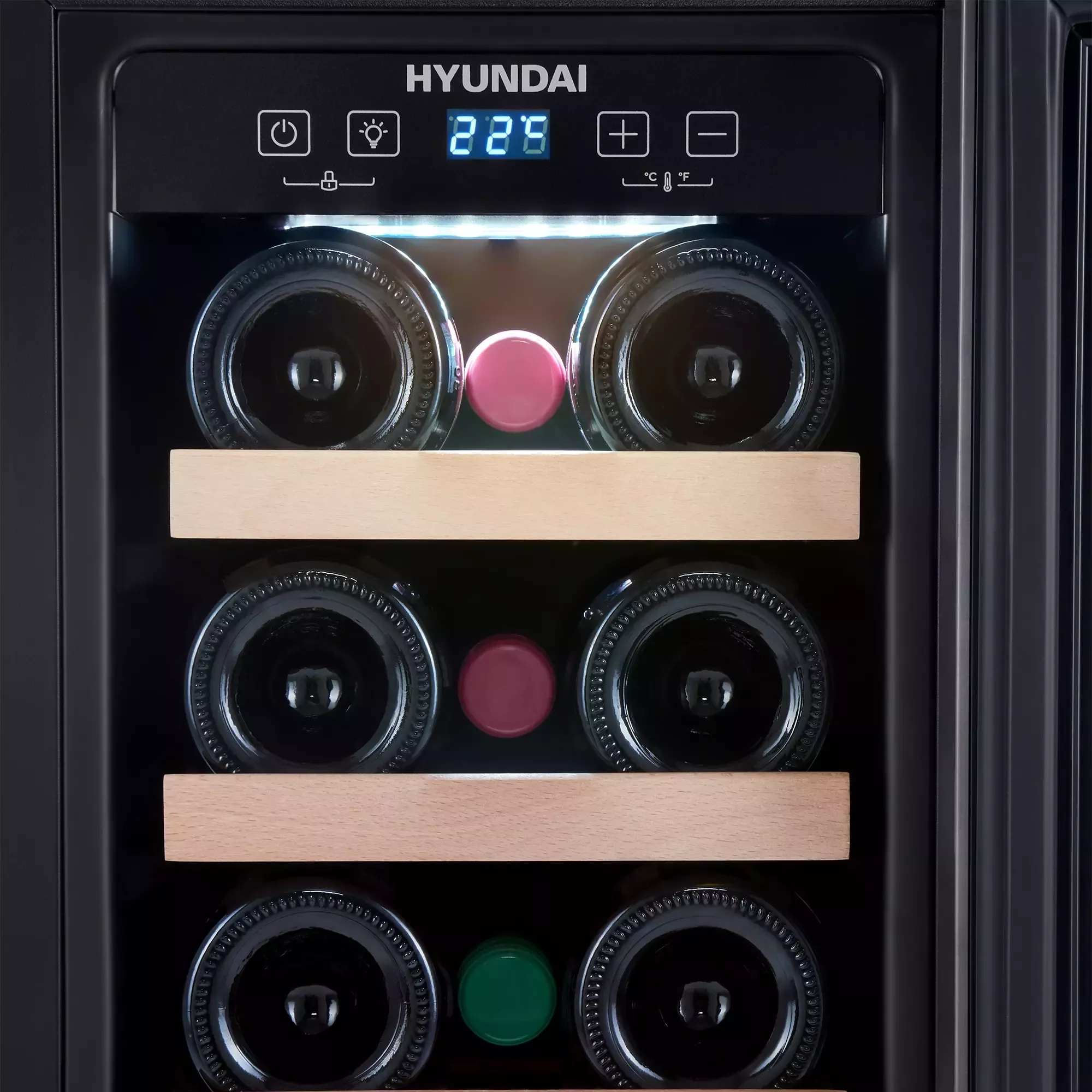 Винный шкаф Hyundai HBWC 0831 SU 1