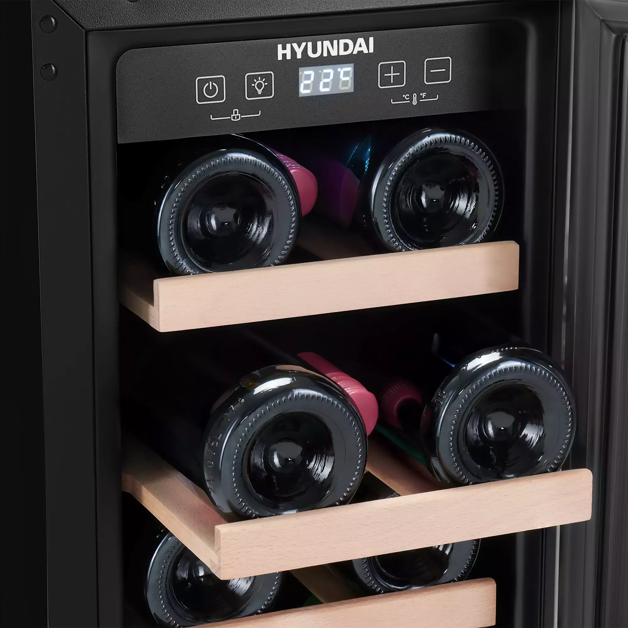 Винный шкаф Hyundai HBWC 0831 SU 1